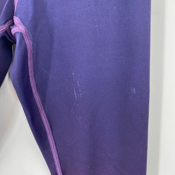Zyia Active Purple Ombre Light N Tight Logo Leggings Size 2 - Picture 3 of 9